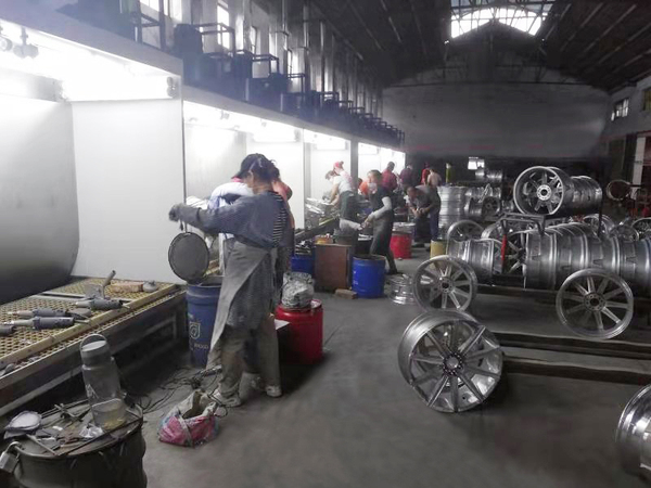 湿式打磨工作台